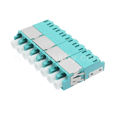 Adapter światłowodowy LC o wysokiej gęstości 6/8/12 torów APC UPC jednomodowy/wielomodowy