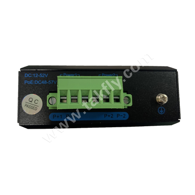 Przemysłowy przełącznik Gigabit POE z 1 portem SFP i montażem DIN-Rail