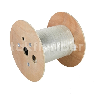 Płaski samoprzylepny kabel światłowodowy FTTH do zrzutu G657A2 2.0X3.0mm