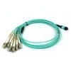 24-rdzeniowy kabel rozgałęźny MPO-LC OM4 do centrów danych 40G QSFP
