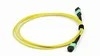 Kabel krosowy światłowodowy MPO-MPO dla centrów danych 8-24 rdzeni