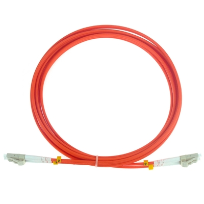 OM3 Duplex LC Fiber Patch Cord 0,9 mm-3,0 mm PVC/LSZH