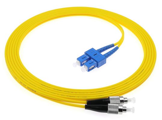 SC-FC Duplex Fiber Optic Patch Cord LSZH/PVC UPC i APC
