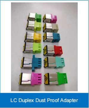 Adapter LC Duplex pyłoszczelny SM/MM Low IL
