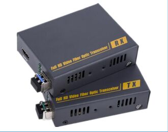 Dwukierunkowy światłowodowy przedłużacz wideo 4K HDMI 1,4 KVM 225 MHz do kontrolera ściany wideo