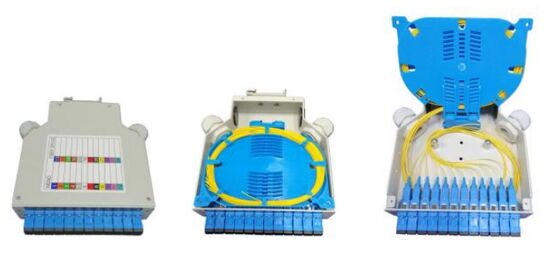 Skrzynka zaciskowa światłowodowa DIN-AL montowana na szynie DIN