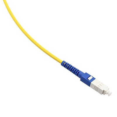 Kabel krosowy SC/APC-SC/APC Simplex z niską stratą wtrąceniową, wysoką stratą odbiciową i niestandardową długością