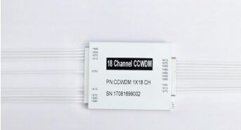 Kompaktowy multiplekser z grubym podziałem długości fali, więcej niż 8 kanałów