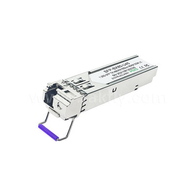 SFP 1.25gbps 80km LC Reach Tx1490nm/Rx1550nm Dwukierunkowy nadajnik optyczny dla centrów danych FTTX