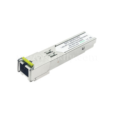 SFP 1.25Gbps 20KM SC Moduł dwukierunkowego nadajnika optycznego dla centrum danych AI FTTX