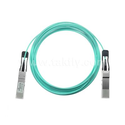 Aktywne kable optyczne Włókno AOC 40G QSFP+ do 40G QSFP+ dla centrów danych FTTH FTTX