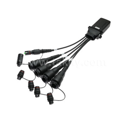 Wodaodporny MPO- SM G657A2 2,0 mm Kabel Włókna Optycznego PLC Splitter IP68