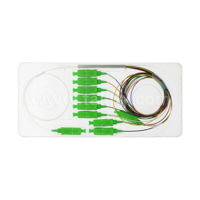 wodoodporny 1x4 Mini FiberHub CLOSURE ITU-T SM G657A2 2,0 mm Kabel Włókno optyczne PLC Splitter IP68