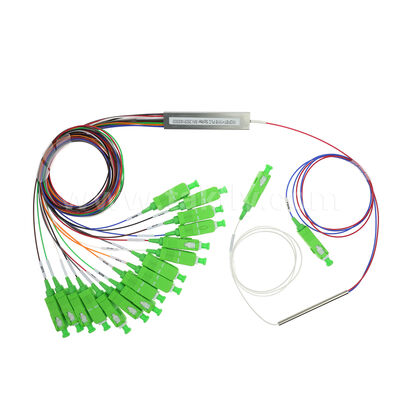 wodoodporny 1x4 Mini FiberHub CLOSURE ITU-T SM G657A2 2,0 mm Kabel Włókno optyczne PLC Splitter IP68