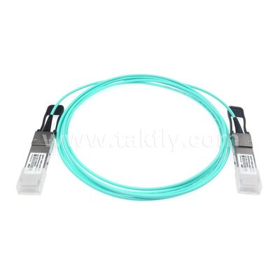 AOC Kable aktywne optyczne Włókno 100Gbps QSFP28 do QSFP28 dla centrów danych FTTH FTTX