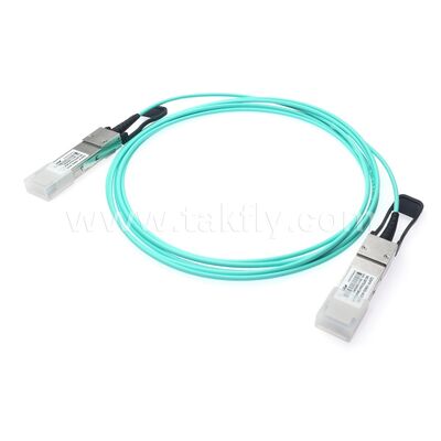 AOC Kable aktywne optyczne Włókno 100Gbps QSFP28 do QSFP28 dla centrów danych FTTH FTTX