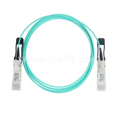 AOC Kable aktywne optyczne Włókno 100Gbps QSFP28 do QSFP28 dla centrów danych FTTH FTTX