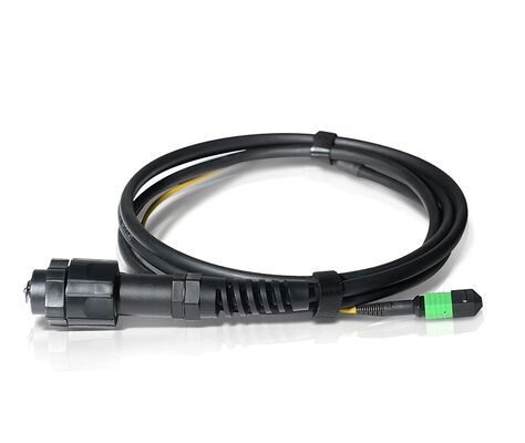 Wodaodporny MPO- SM G657A2 2,0 mm Kabel Włókna Optycznego PLC Splitter IP68