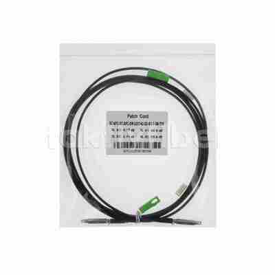 FTTH Through Wall Pullable Pre-connectorized SC bullet connector Fiber optic patch cord