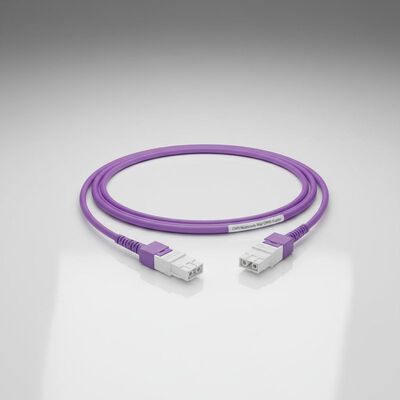 LC Uniboot Fiber Patch Cable 2,0 mm średnica OM4 Multimode Riser OFNR Duplex Fiber Patch Cord