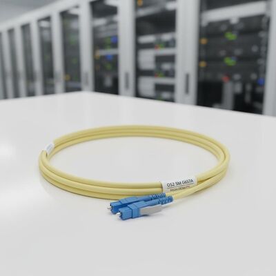 Kabel światłowodowy LC Uniboot 2.0mm OS2 SM G657A do środowisk o wysokiej gęstości