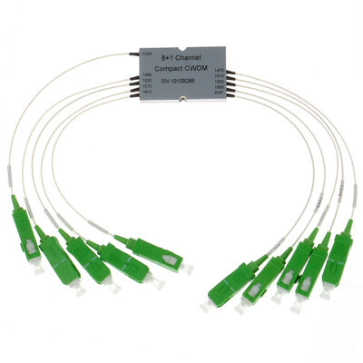 CCWDM 8+1Channel Compact Gross Wavelength Division Multiplexer G657A1 Włókno optyczne dla centrów danych FTTX