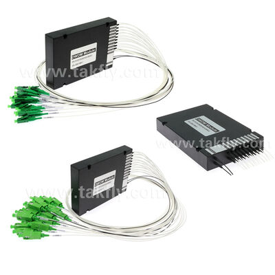 Moduł DWDM światłowodowy 8+1 kanałowy MUX+DEMUX ABS dla centrum danych, telekomunikacji, 5G
