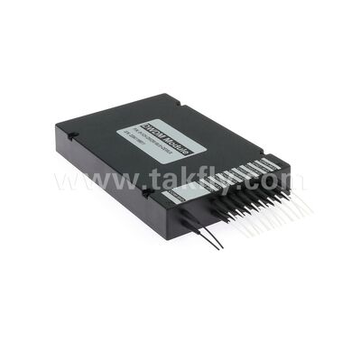 Moduł DWDM światłowodowy 8+1 kanałowy MUX+DEMUX ABS dla centrum danych, telekomunikacji, 5G