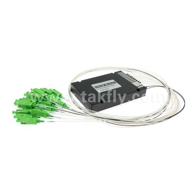 Moduł DWDM światłowodowy 8+1 kanałowy MUX+DEMUX ABS dla centrum danych, telekomunikacji, 5G
