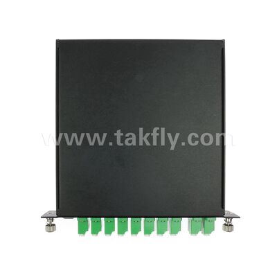 DWDM 8+1Channel MUX+DEMUX LGX Moduł światłowodowy dla centrów danych Telecom 5G