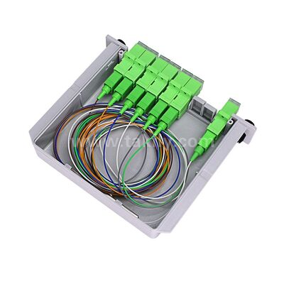 Włókno optyczne PLC Splitter LGX Singlemode G657A SC APC/UPC dla centrów danych Telecom FTTx