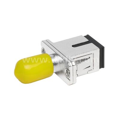 Włóknooptyczne sprzęgło ST-SC Simplex Metal Hybrid Adapter Kobieta/kobieta dla centrum danych Telecom FTTX