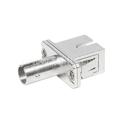 Włóknooptyczne sprzęgło ST-SC Simplex Metal Hybrid Adapter Kobieta/kobieta dla centrum danych Telecom FTTX