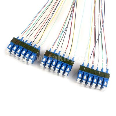 Fiber Optic Patch Cords 36Cores SC-SC Pre-terminated Breakout Patchcord for Telecom Data Center