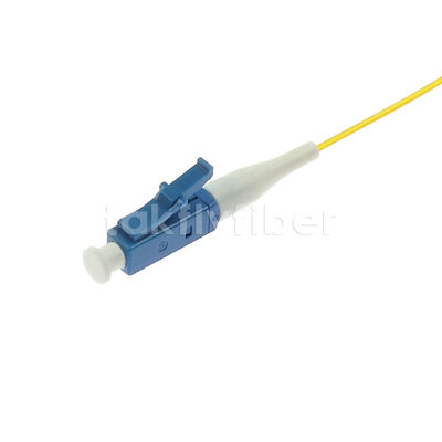 LC Simplex Single Mode Fiber Optic Pigtail 1m 2m 3m Długość, 0,9mm Ciągły bufor
