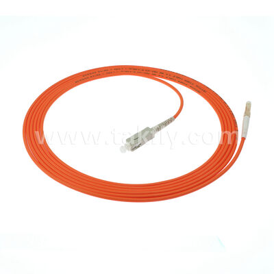 LC-SC patch cord Single-mode / Multimode, Simplex & Duplex (1 core 2 core) Kabel skokowy światłowodowy