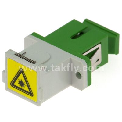 Adapter światłowodowy SC Zirconia Sleeve z opcją Duplex i konfiguracją bezprzewodową