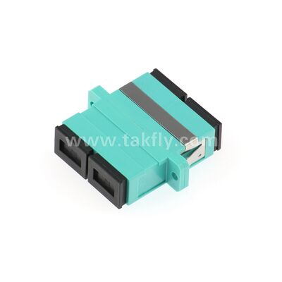 Adapter SC SM/MM, opcja podwójnej płaszczyzny, -40~85°C, 0,2dB IL