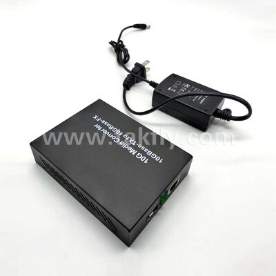 10G Gigabit Unmanaged Fiber Media Converter, Kosztowo efektywna rozbudowa sieci grupy roboczej, izolowana ochrona i łatwa konserwacja