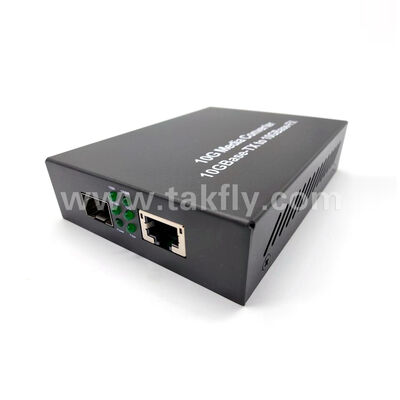 10G Gigabit Unmanaged Fiber Media Converter, Kosztowo efektywna rozbudowa sieci grupy roboczej, izolowana ochrona i łatwa konserwacja