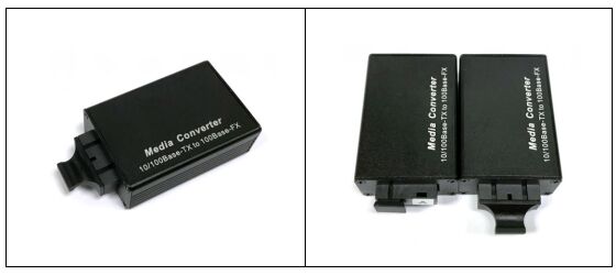 Mini 1-port 10/100Base-TX do 100Base-FX Konwerter światłowodowy