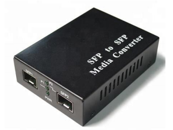 10-100-1000M SFP do SFP Media Converter