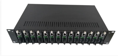 14 Slot Media Converter Chassis standardowy 19-calowy chassis wysokości 2U