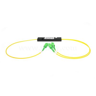 PLC Fiber Splitter ¥ 3.0mm Mini ABS Box, SM G657A1, SC/APC, do łączenia i dystrybucji sygnału optycznego w systemach PON