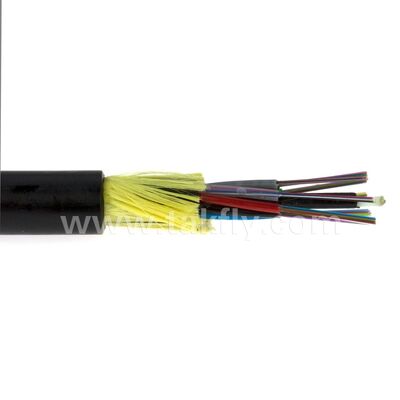 ADSS-100M Kabel optyczny z włókna optycznego z samodzielnym podnoszeniem w powietrzu ¥ 4/6/12/24/48/96 Włókna, 100 m przedziału, samodzielna instalacja powietrzna
