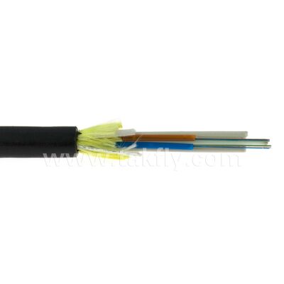 ADSS-100M Kabel optyczny z włókna optycznego z samodzielnym podnoszeniem w powietrzu ¥ 4/6/12/24/48/96 Włókna, 100 m przedziału, samodzielna instalacja powietrzna