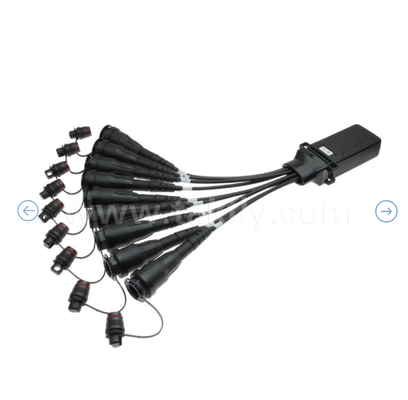 Mini FiberHub Closure IP68, zewnętrzny/wewnętrzny, jednorzędny i wielorzędny