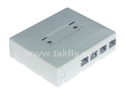 FTTH Desk Box 4 porty Montowane na biurku dla telekomunikacji sieciowej i LAN/WAN z Chin