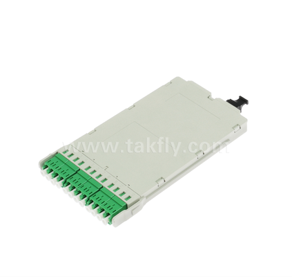 MPO/MTP do LC Moduł kasetowy z przed-ukończeniem ∙ 12-core, LC Duplex Front Panel, MPO Rear Adapter, Plug-and-Play dla kabli do centrów danych o wysokiej gęstości