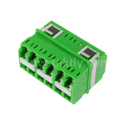12-portowy adapter LC-LC o dużej gęstości – 12-rdzeniowy, wielokanałowa transmisja danych, niskie straty wtrąceniowe, do centrów danych i szybkich sieci światłowodowych